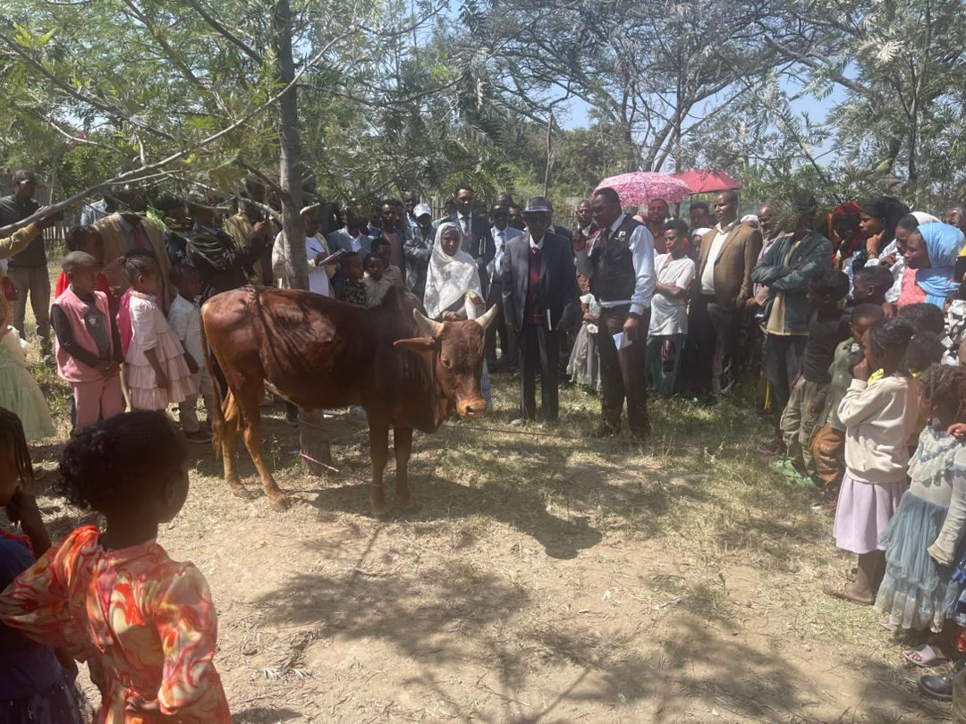 our farmers being a good example generosity for God's work.